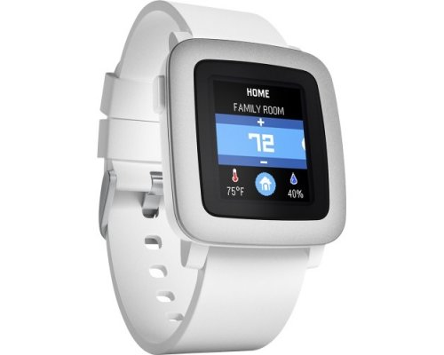 pebble time white